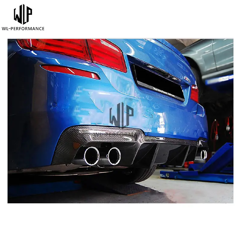 5 series F10 F18 углеродное волокно 3D задний спойлер для refit MT M5 car body kit 2011 2017