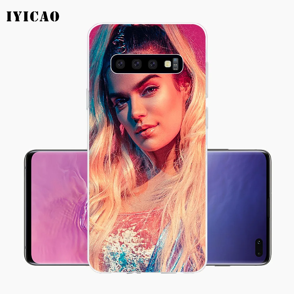 IYICAO Latin singer Karol G Soft Silicone Phone Case for Samsung Galaxy S10e S10 S9 S8 Plus S7 Edge TPU Cover | Мобильные телефоны
