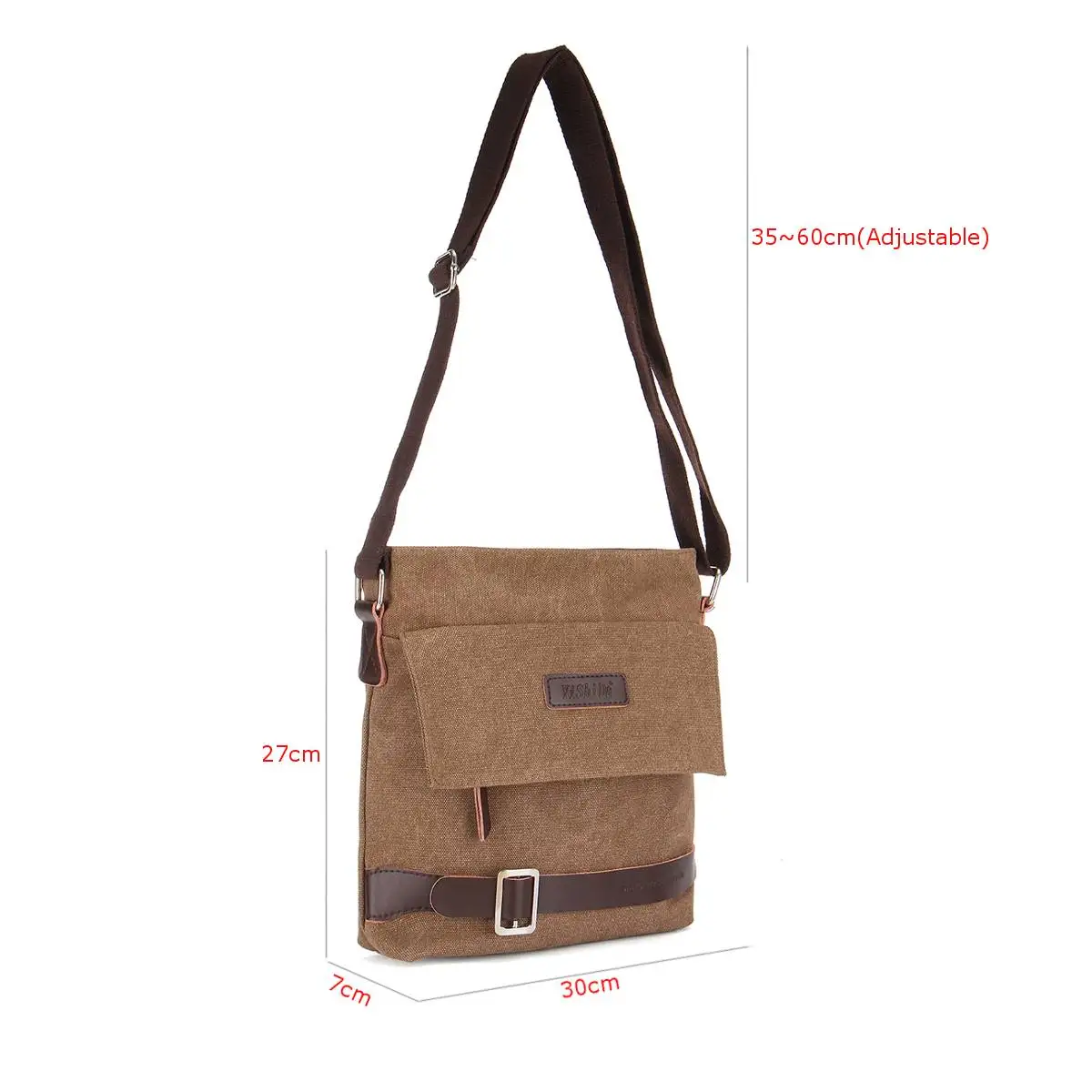 Practical Business Messenger Bags Men Canvas Crossbody Bag pack Shoulder Bags Male Handbag Canvas Messenger Bags Men Student