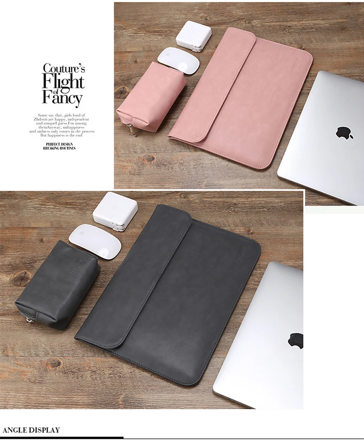 Сумка для ноутбука Macbook 13,3 дюймов huawei Matebook D Xiaomi Surface Pro 6 сумка для ноутбука 12 Pro 13 15 дюймов для женщин и мужчин 14 15,4