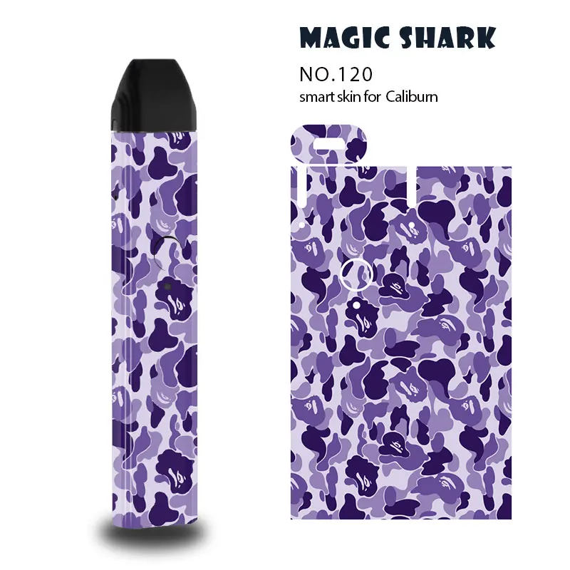 Чехол Magic Shark в стиле милитари камуфляжный чехол для денег долларах не выцветает наклейка пленка Uwell калиберн