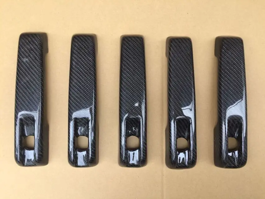 Handle cover G-class W463 G500 G550 G55 G63 коробка для хранения крышка фары ручной тормоз эмблема и задняя крышка - Цвет: Handle cover