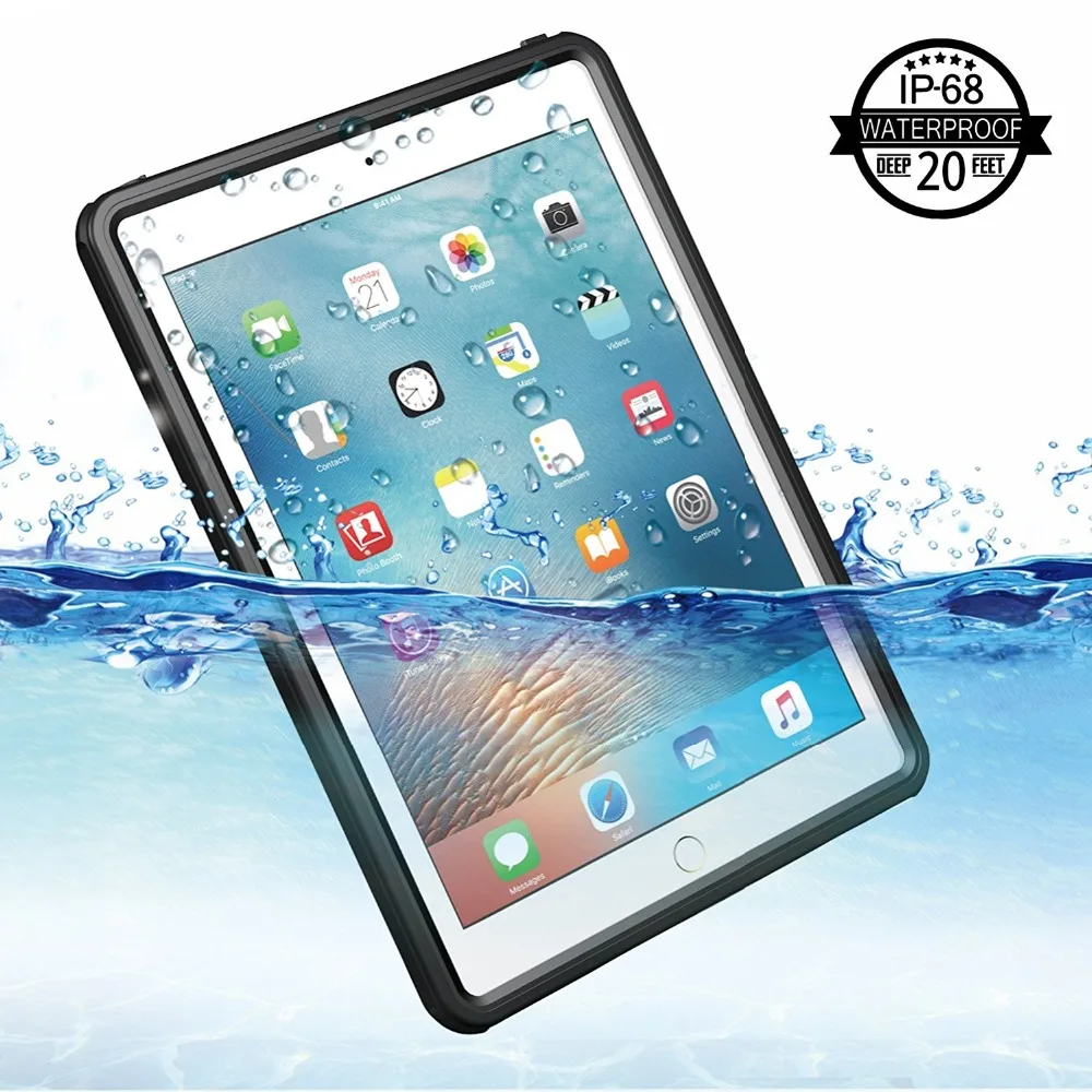 Для iPad 2017/2018 Водонепроницаемый Чехол ударопрочный Снежный пыленепроницаемый для