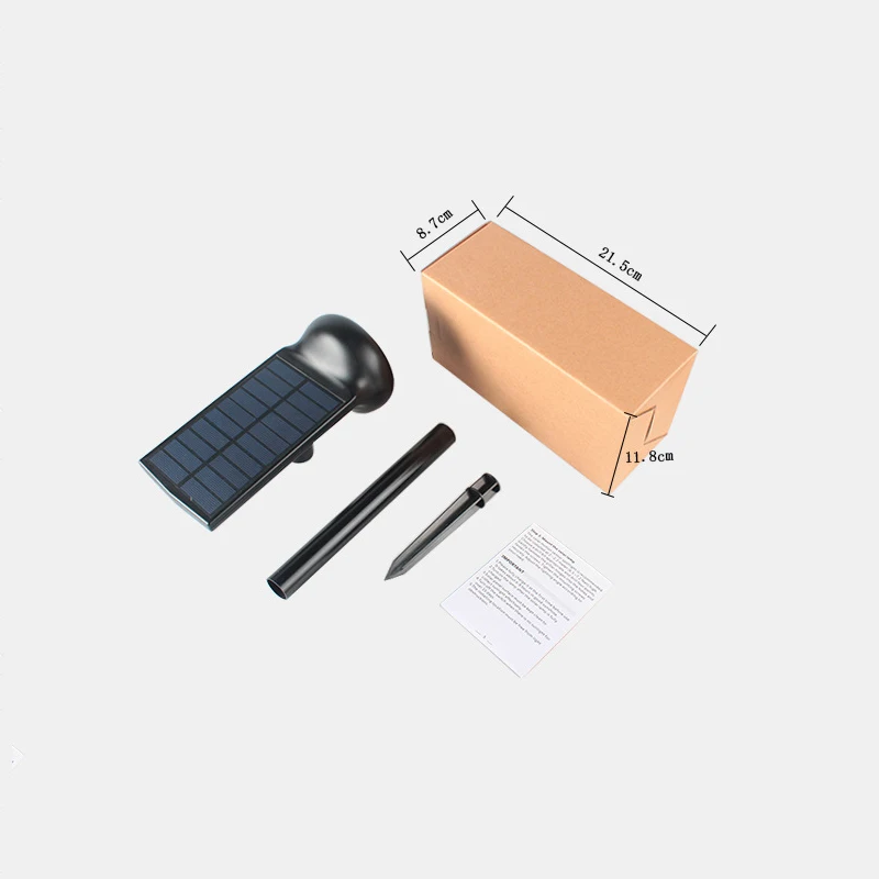 Светодиодный светильник DONWEI на солнечной батарее цветной водонепроницаемый