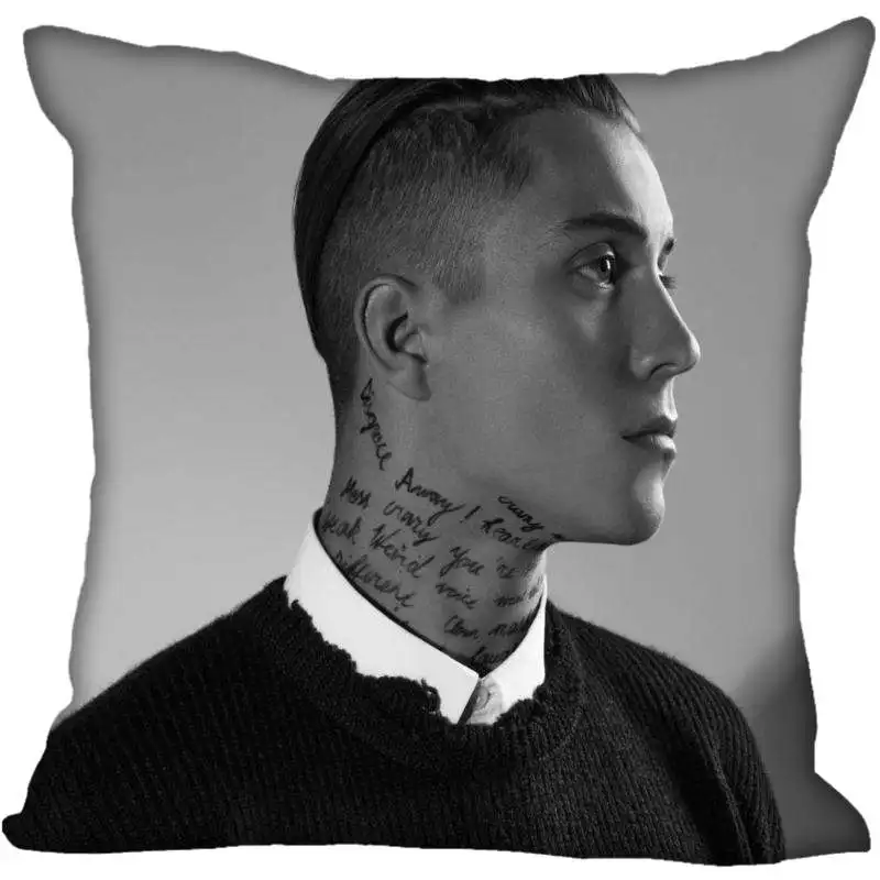 Изготовленный На Заказ Loic Nottet квадратная наволочка изготовленный на заказ Чехол для подушки на молнии 40x40,45x45 см(с одной стороны - Color: Pillowcase 4