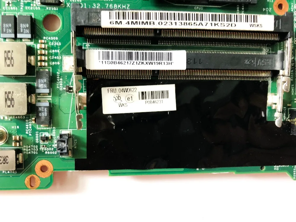 Оригинальная материнская плата для ноутбука lenovo E520 HM65 HD6630M 1 Гб FRU04W0622