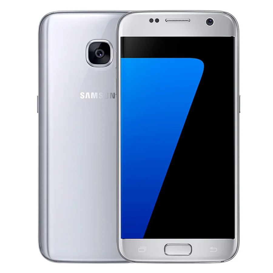 samsung Galaxy S7 G930F/V/A ram 4 Гб rom 32 ГБ разблокированный 4G LTE GSM Android мобильный телефон Восьмиядерный 5," 12 МП 3000 мАч - Цвет: Silver