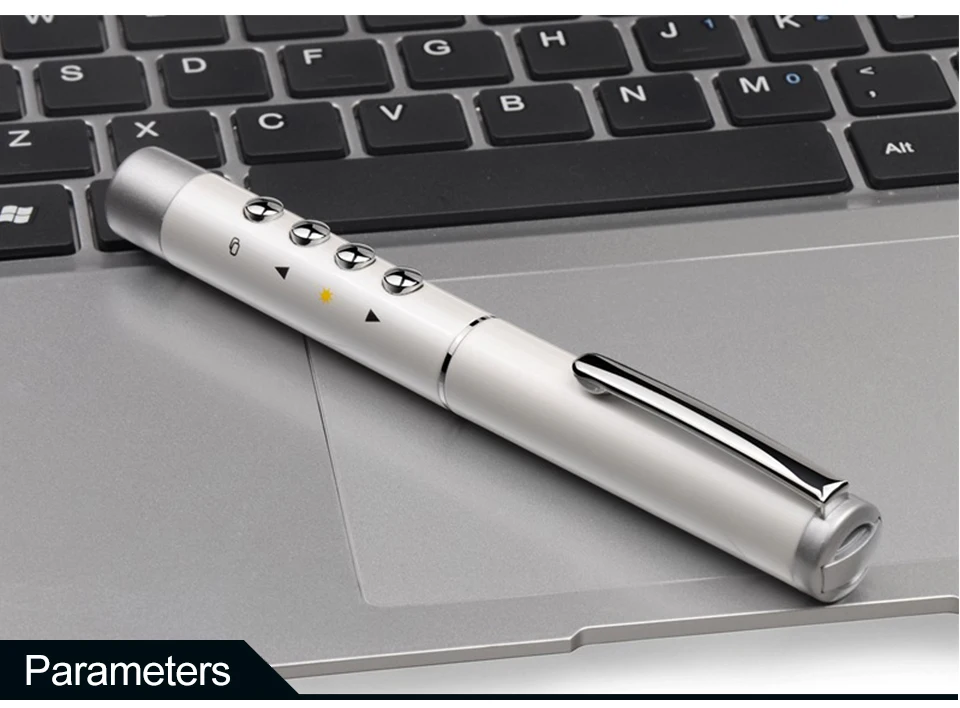 Пульт дистанционного управления PPT Presenter USB Лазерная флип-ручка беспроводная 2,4 ГГц Powerpoint PPT Clicker Презентация с приемником