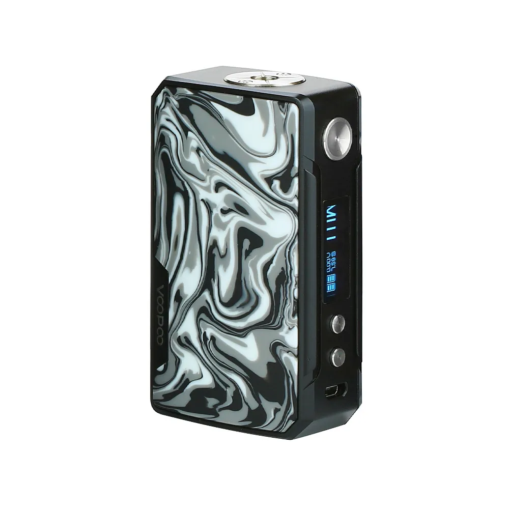 VOOPOO DRAG 157 Вт TC бокс мод контроль температуры электронная сигарета 157 Вт 18650 коробка мод Vape Pro 0,05-3,0 катушка против Drag 2/Mini - Цвет: B-Lnk