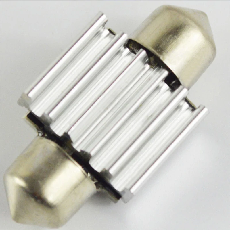 YSY 10 шт./лот белый свет без ошибок 31 мм/36 мм 5050 4SMD DC 12 В гирлянда купольные