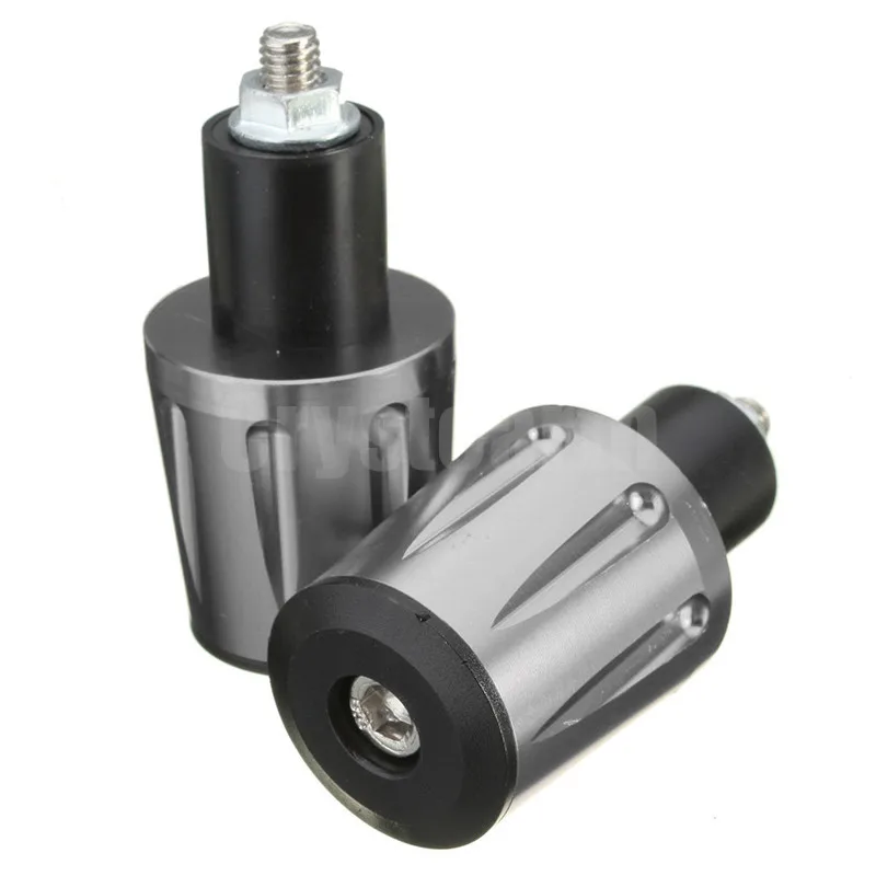 2 шт. наконечник ручки мотоцикла 7/8 &quot22 мм Крышка для Suzuki Yamaha YZF R1 R6 R3 R25 R15 MT-07 MT-09 MT-03