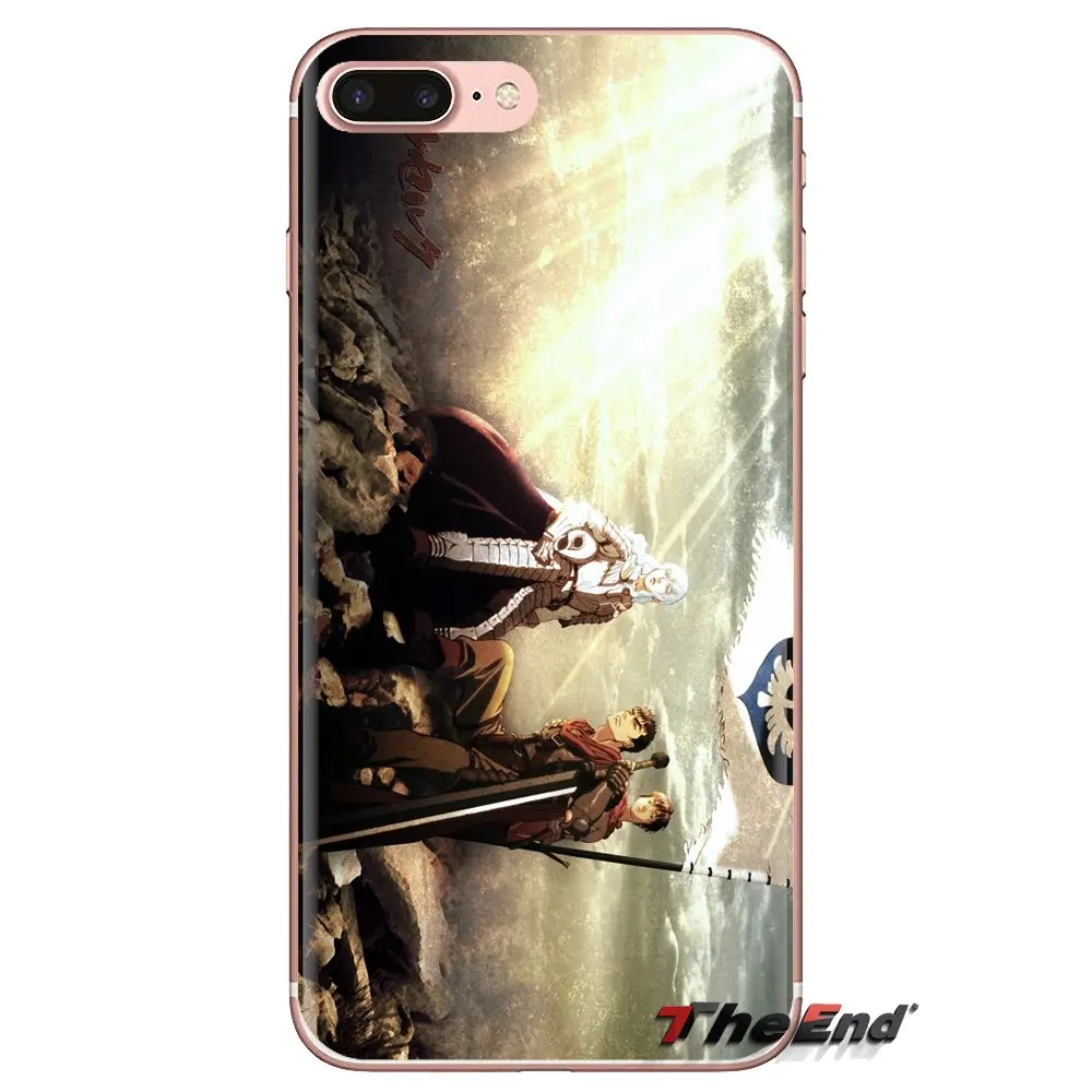 Для Xiaomi Mi4 Mi5 Mi5S Mi6 Mi A1 A2 5X6X8 9 Lite SE Pro Max Mix 2 3 2S Прозрачный чехол из ТПУ Japanese Anime BERSERK Art |
