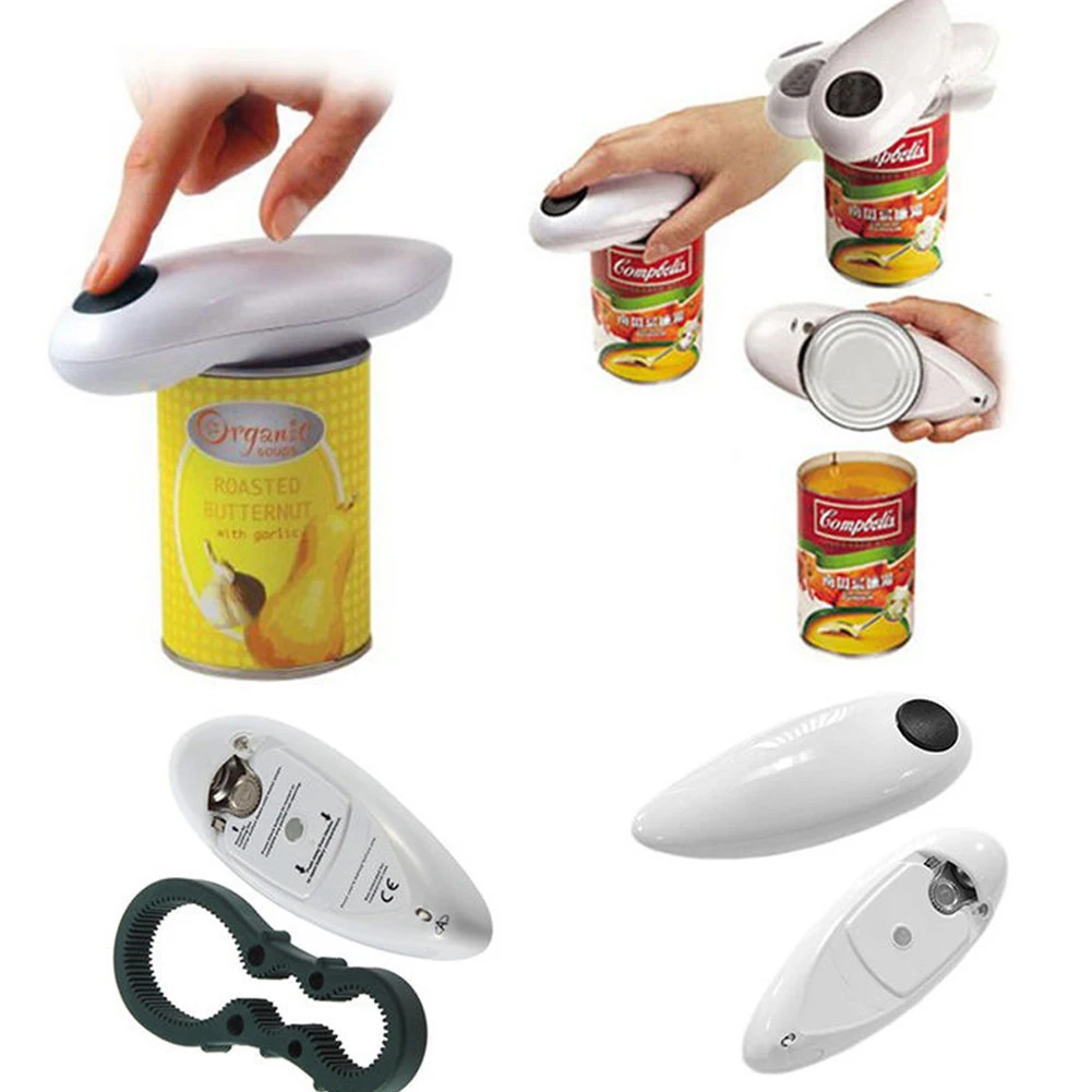 Одна автоматическая электрическая банка олово + бесплатная бутылка Jar Grip mate