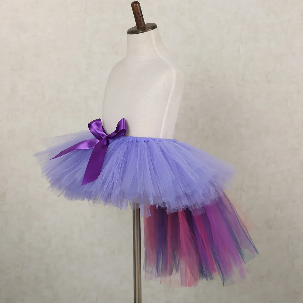 Юбка-пачка для маленьких девочек пышная детская балетная Pettiskirts Шлейфом Тюль принцесса юбки для девочек для детей День рождения танец пачка - Цвет: Style 4