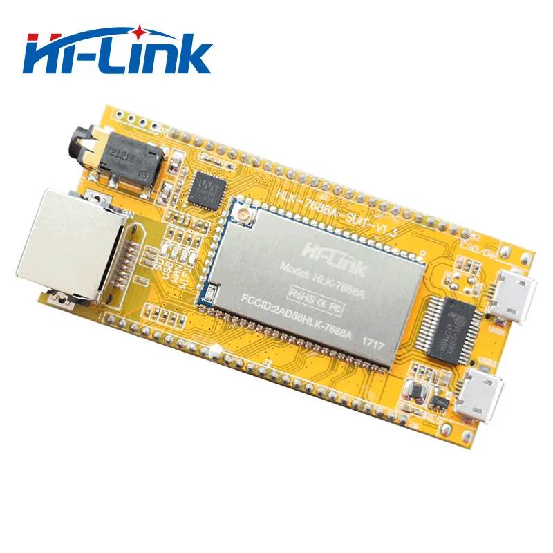 MT7688AN Беспроводная переносная память USB Запоминающая аудио/видео макетная плата wifi плата трансмиссии