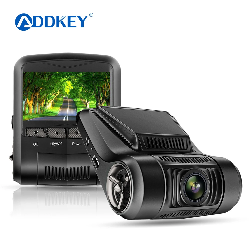 Addkey регистраторы Новатэк 96658 Sony imx322 Wi Fi 2.45 &quotIPS ЖК дисплей 1080 P ночное видение