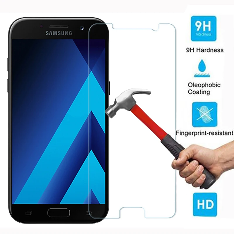 9H 0 26 мм Взрывобезопасное закаленное стекло для Samsung Galaxy A5 2017 A520 Защитная пленка