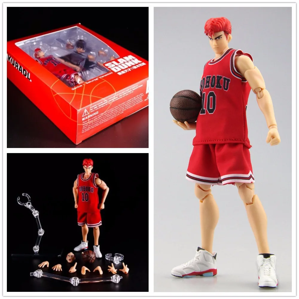 Экшн фигурка Dasin GT 6 дюймов аниме Slam Dunk Shohoku Hanamichi Sakuragi ND021|hanamichi sakuragi|action figurefigure anime |