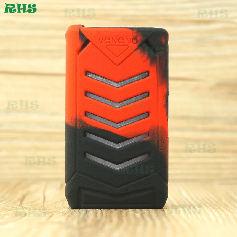 5 шт 2018 первая партия Силиконовый чехол для Smok Veneno 225W 13 различных цветов на ваш