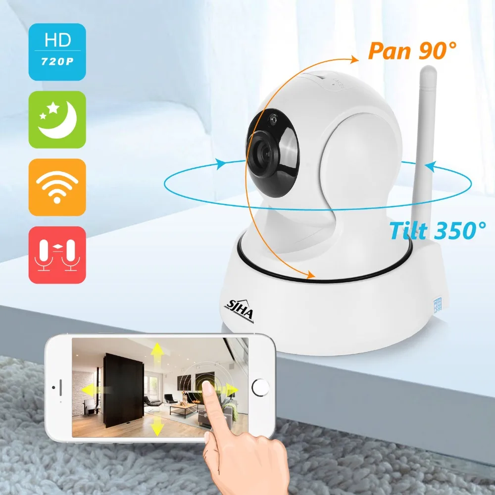 Мини Wi Fi IP Камера Беспроводной безопасности Крытый 720 P Камеры Скрытого