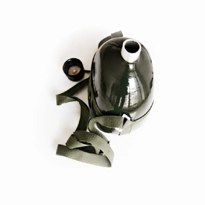 2017 бутылка для воды с алюминиевым ремешком Военный Зеленый 1.5L garrafa наружные