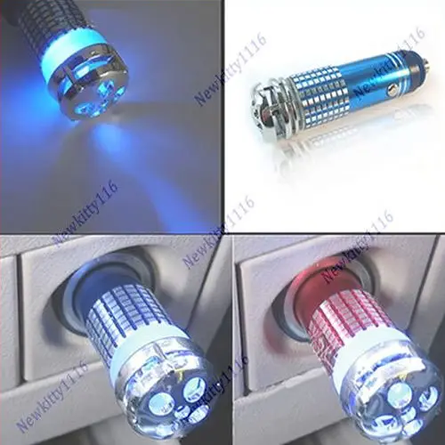 

Mini Oxygen Bar Ionizer Auto Car Fresh Air Purifier