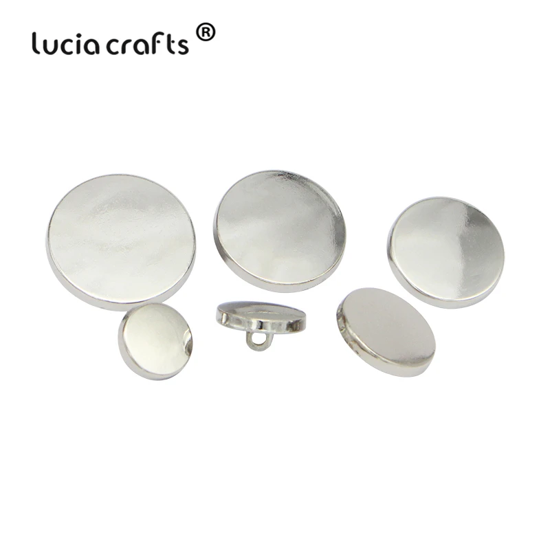 Lucia crafts 10 шт. золото/серебро/пистолет черный металл самолет зеркальные пуговицы пальто свитер декор для самостоятельного пошива одежды аксессуары G0608