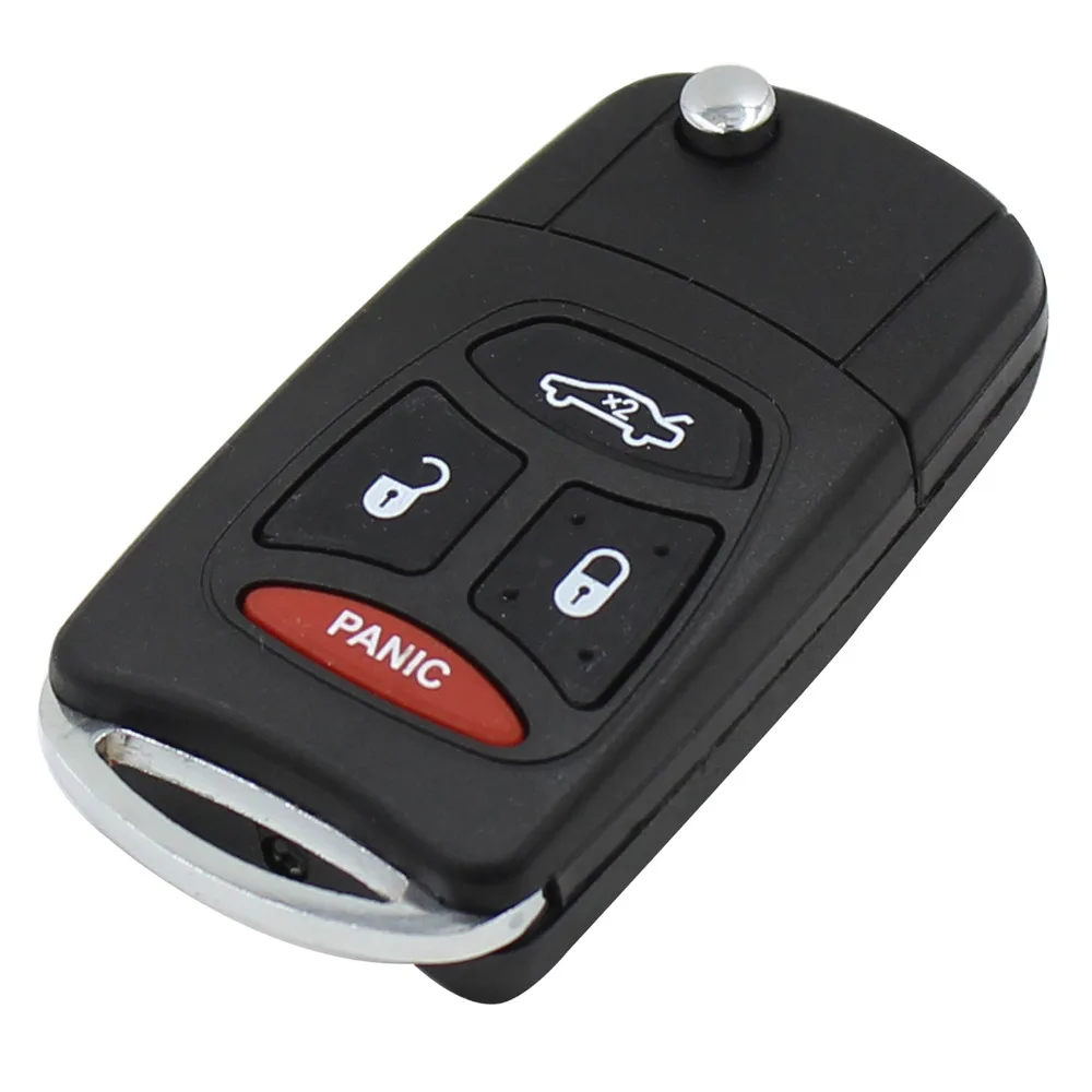 Дистанционный ключ для Dodge Jeep Commander Grand Cherokee Chrysler Aspen 300 Dakota Durango раскладной чехол Fob