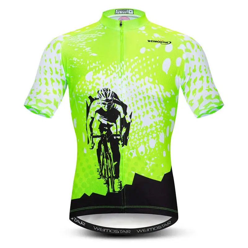 Color 3 Профессиональные команды летние мужские веломайки MTB Ropa Ciclismo велосипедные Джерси дорожный велосипед мужская Молодежная рубашка Топ черный цветок - Цвет: Color 3