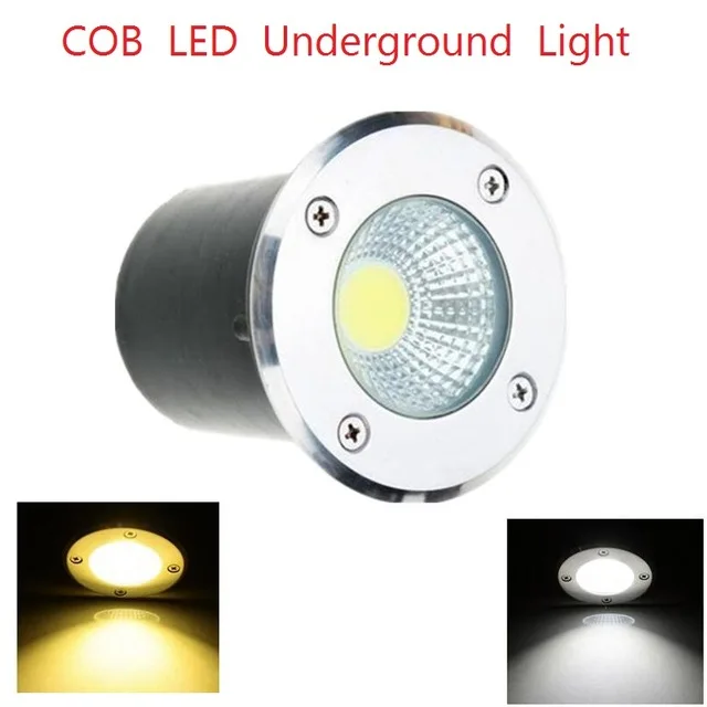 

New IP68 5W 10W Waterproof LED Underground Light Outdoor Ground Garden Path Floor Buried Yard Spot Landscape 85-265V DC12V