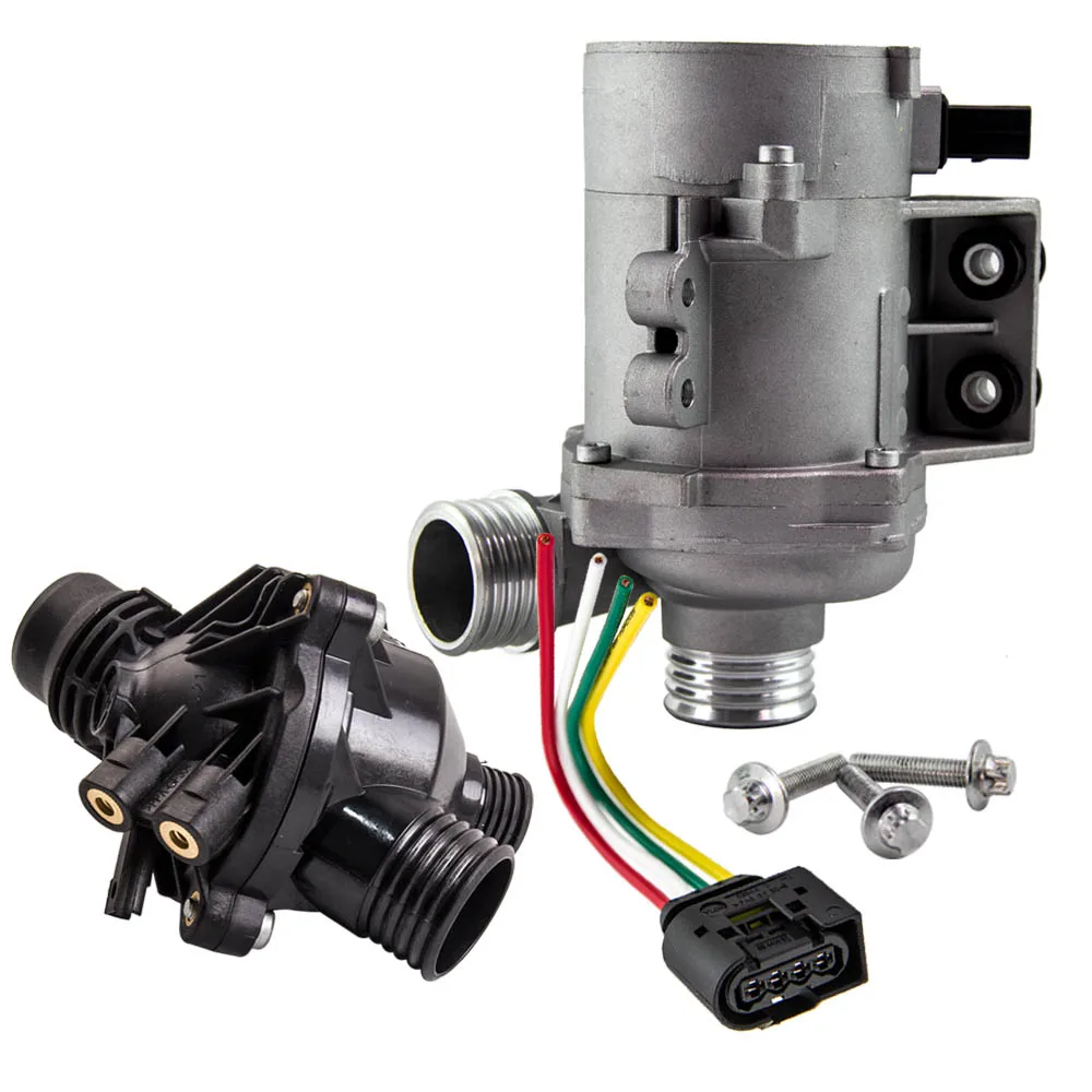 Термостат водяного насоса с электрическим двигателем для BMW X3 X5 328i 128i 525i 330i 325i 530