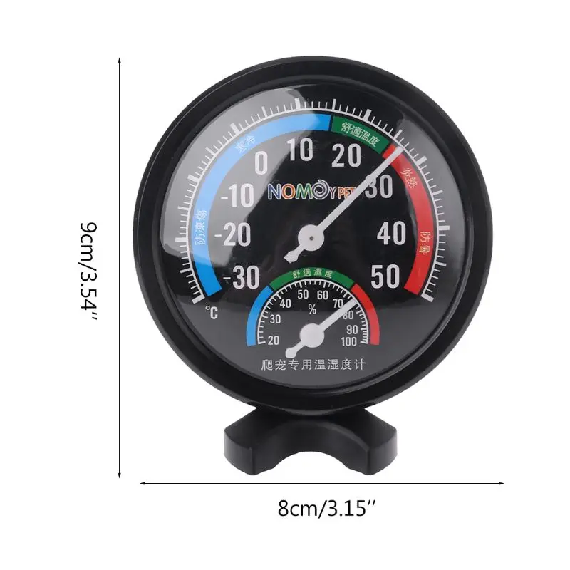 Details about Temperature Thermometer Humidity Hygrometer Gauge Reptile Vivarium Tank Supplies | Дом и сад