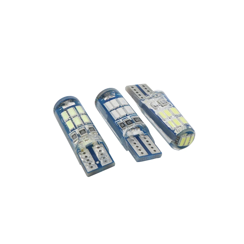 YSY 50 шт. w5w светодиодный автомобильный светильник T10 194 t10 led 4014 15smd Silica 168 номерных