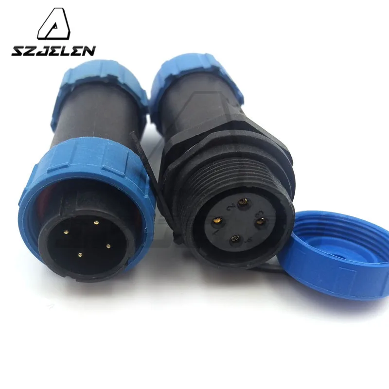 

SP17 , 4pin Waterproof Connector, Inline cable Plug & Socket LED Power Connector