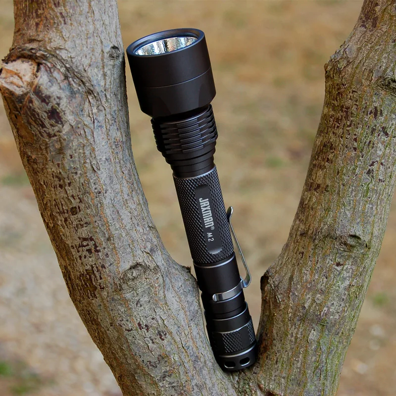 Светодиодный фонарик JAXMAN M2 2AA с питанием от батарейки AA LR6 UM3|led flashlight torch|led torch
