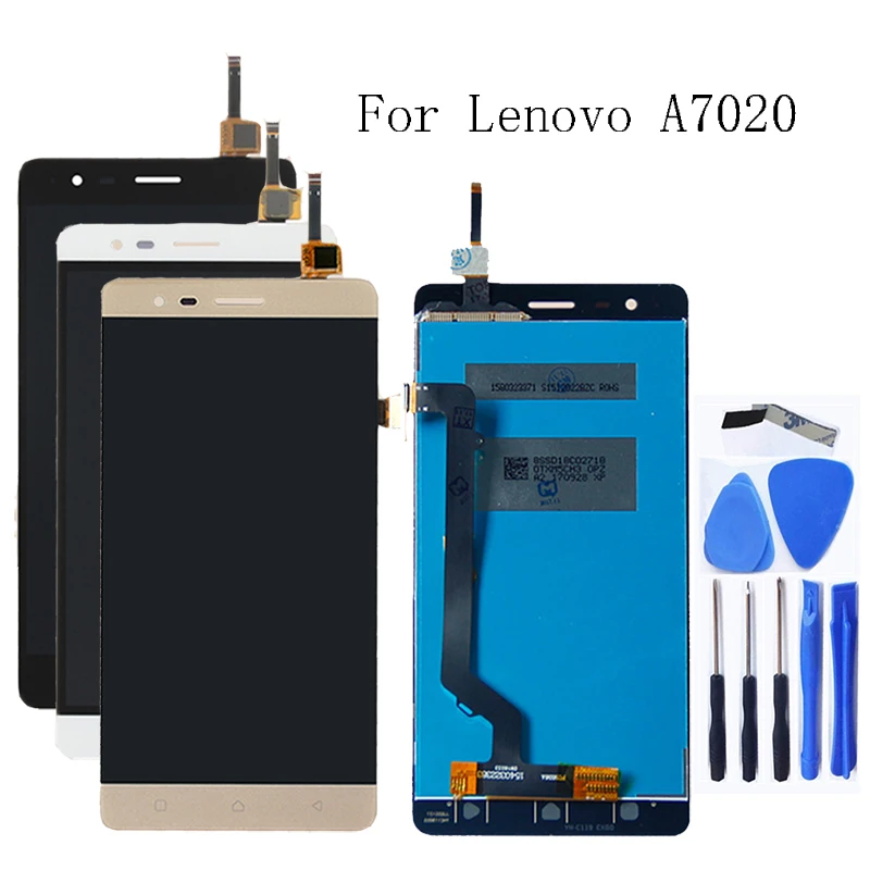 100% тестирование для lenovo K5 Примечание A7020 K52t38 k52e78 ЖК дисплей + сенсорный экран
