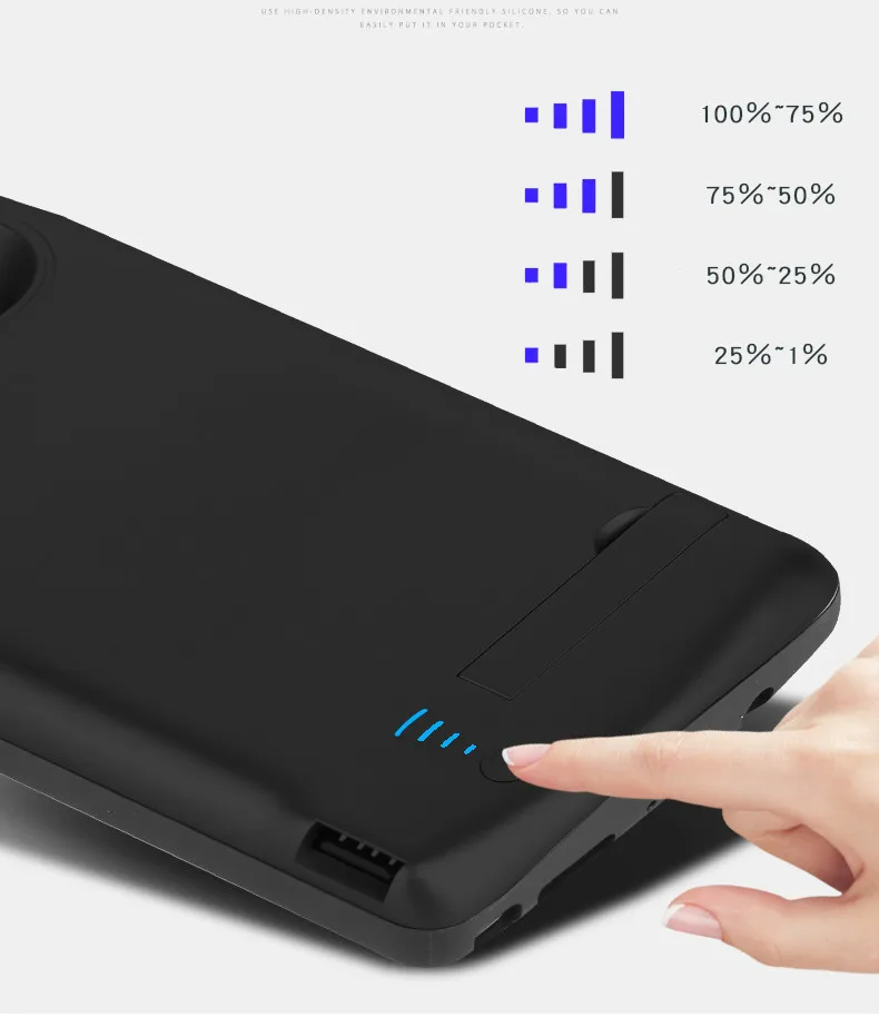 Мода 5000 mAh power Bank тонкая батарея зарядный чехол для samsung Galaxy Note 9 защитный зарядный резервный чехол переносная крышка