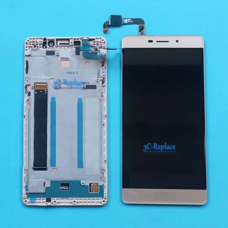 Черный/белый/золотой 5 inch Вертикальный чехол книжка для Coolpad Модена 2 E502 ЖК дисплей