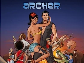 Арчер США ТВ шоу Винтаж Ретро плакат декоративный DIY стены холст живопись