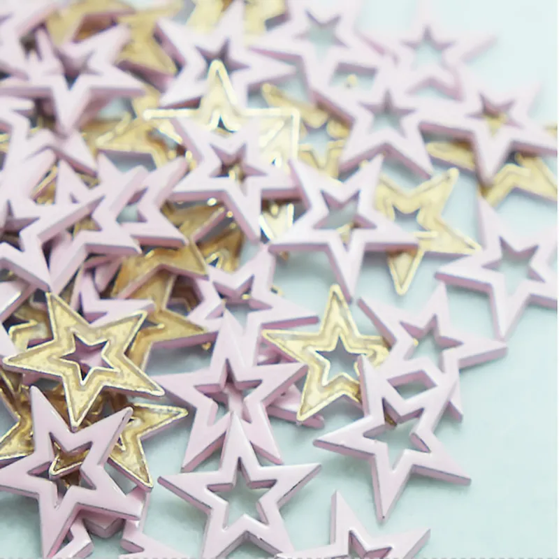 Заклепки на одежду заклепки с горячей фиксацией набор заклепок пятиконечными