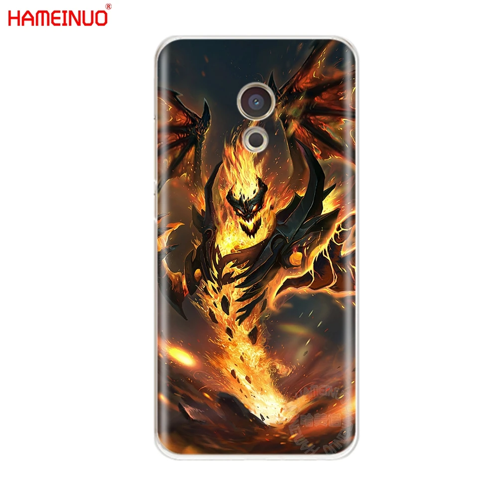 HAMEINUO Shadow Fiend Dota 2 плюс Чехол для телефона, чехол для телефона для Meizu M6 M5 M5S M2 M3 M3S MX4 MX5 MX6 PRO 6 5 U10 U20 note plus - Цвет: 60293