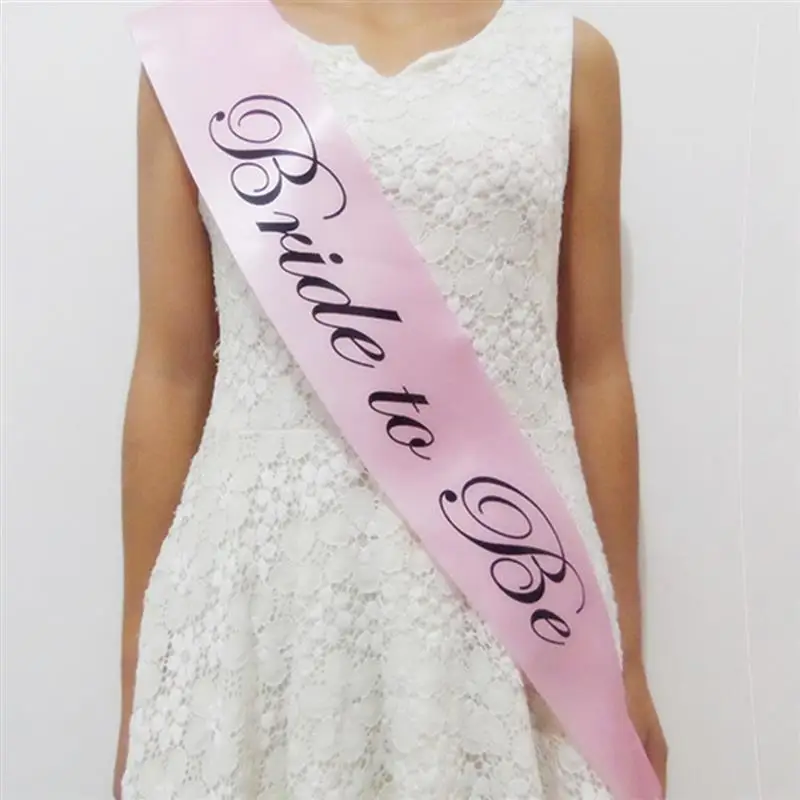 10 шт. розовые повязки для девичника девичника|bride to be|bride be sashbride party |