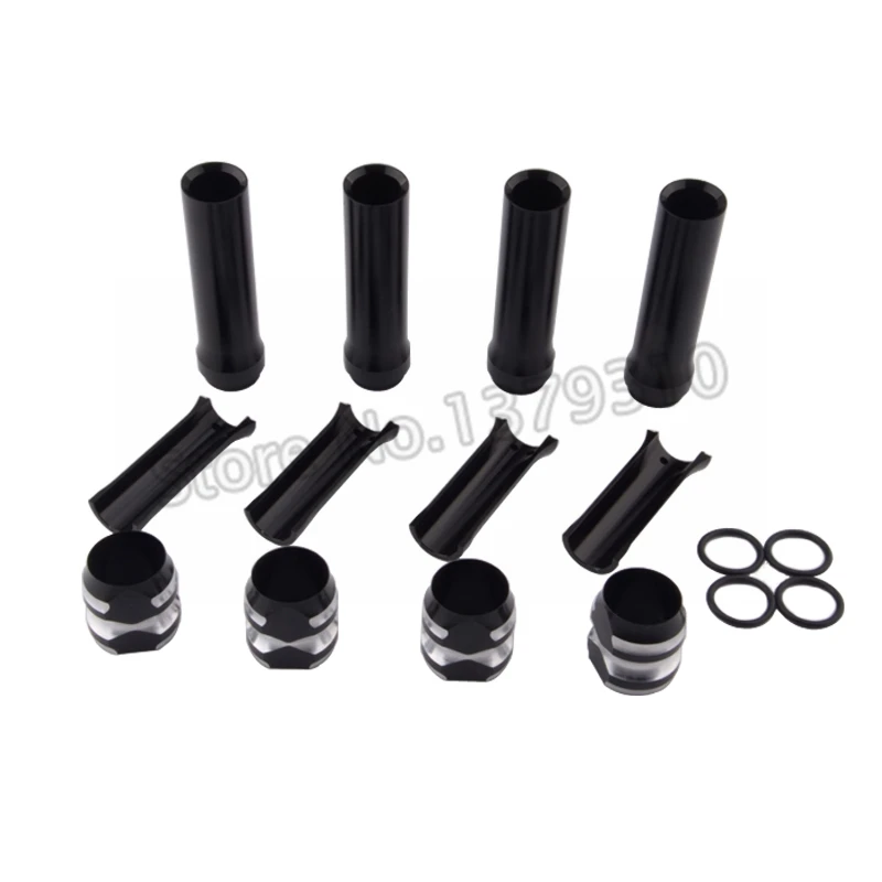 Motorcycle Aluminum Pushrod Tube Covers Front Rear Lifter Tappet Block Cover For Harley CVO Breakout Dyna Twin Cam 1999-2017 | Автомобили