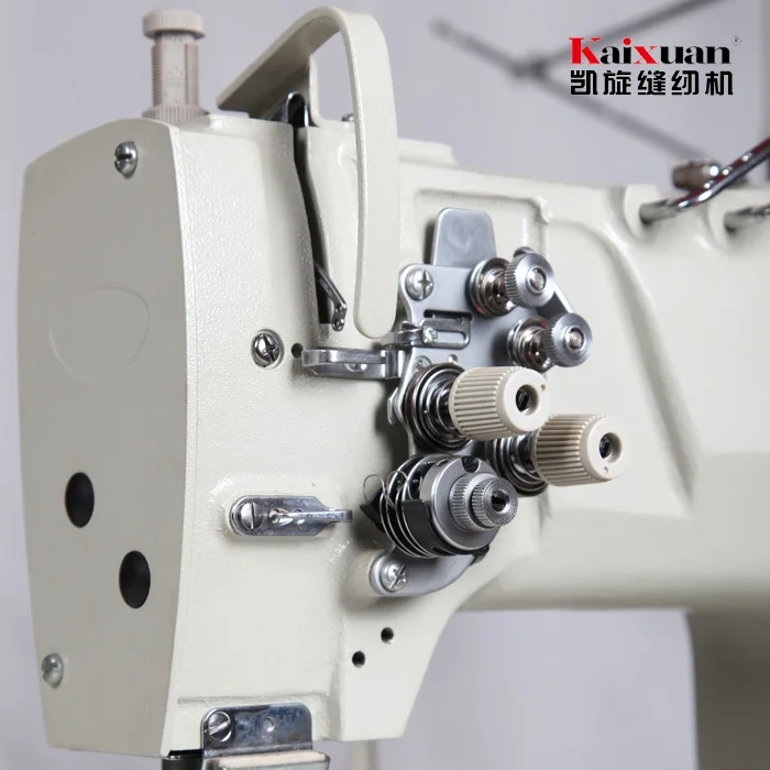 KX8420 3 фиксированная игловая планка Двойная игла швейная машина|double needle