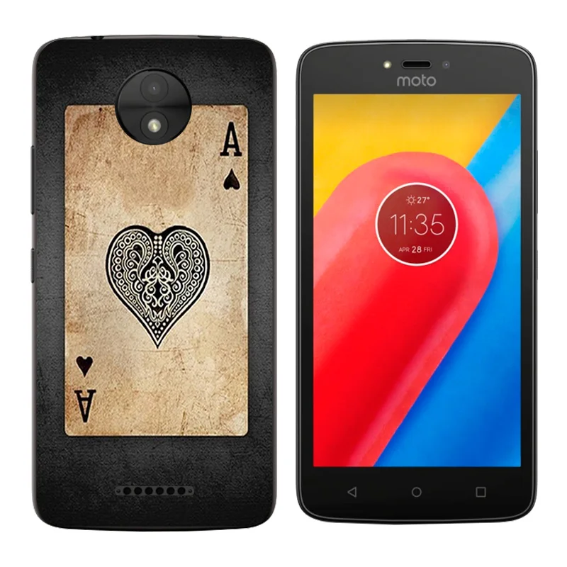 Силиконовый чехол для Motorola Moto C 2017 мягкий из ТПУ с принтом жизни XT1750 XT1754 5 0 |