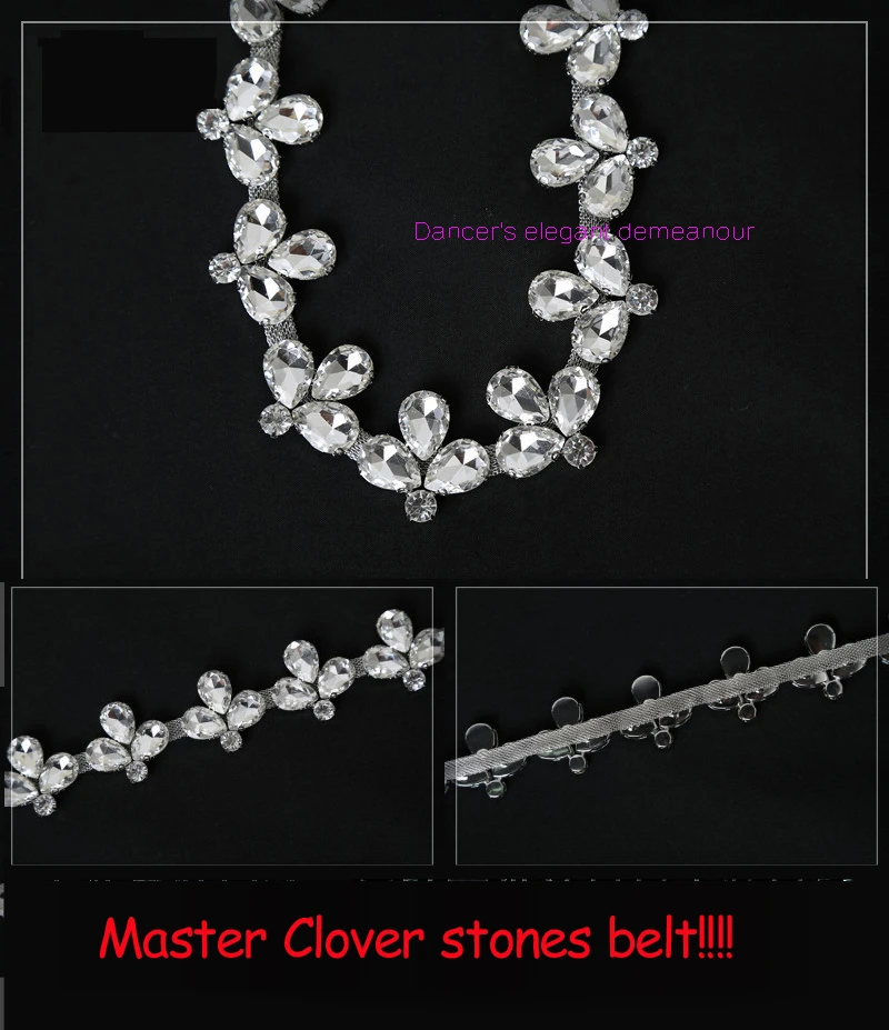 2020 NEW ARRIVAL! belly dance accessories sexy Master belt women stones clovers hip scarf | Тематическая одежда и униформа