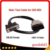 for gm mdi main cable obd ii interface mdi obd2 cable main test cable for car mdi diagnostic tool connector obd2 16pin to 25pin