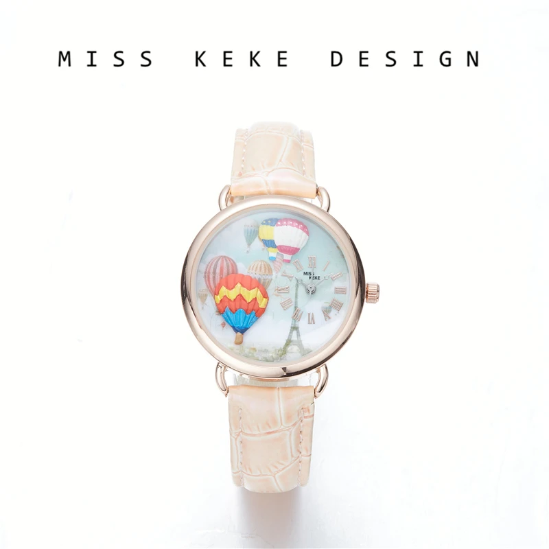 Детские часы MISS KEKE Clay маленькие размеры 32 мм детские для девочек женщин
