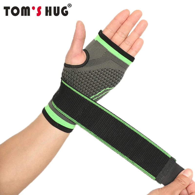 Бренд Tom's Hug герметичная повязка на запястье поддержка для защиты ладони