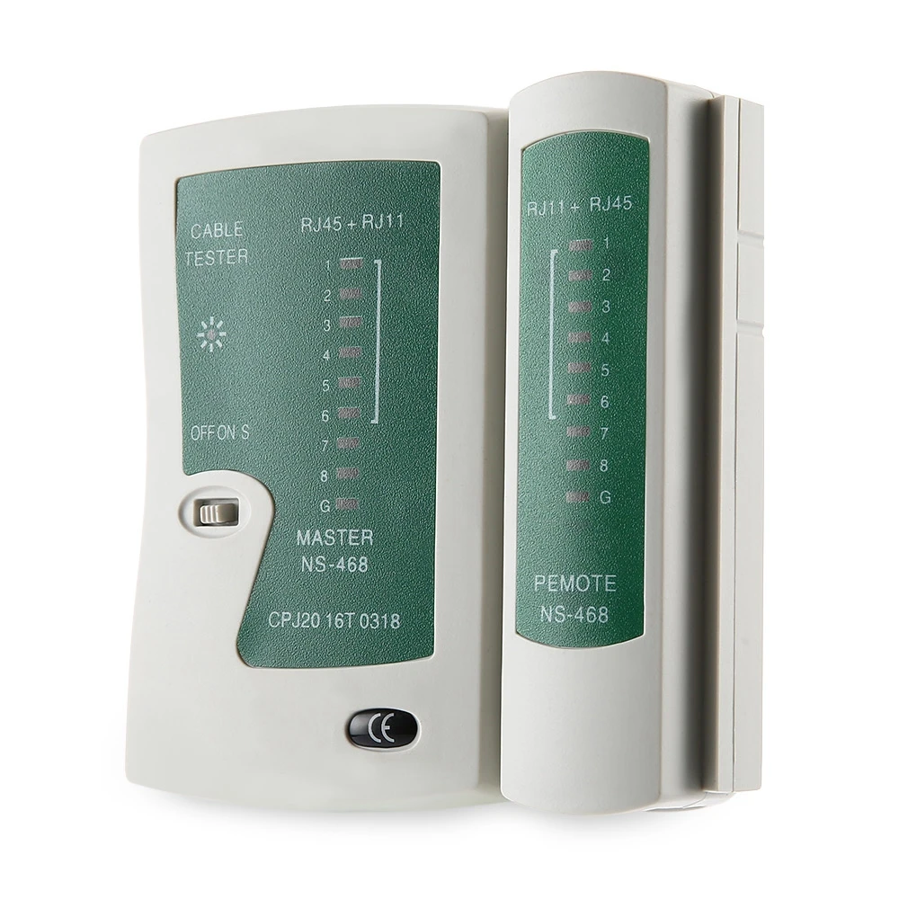 Тестер сетевого кабеля Zeadow LAN RJ45 RJ11 N21CL Cat5 инструмент для интернет